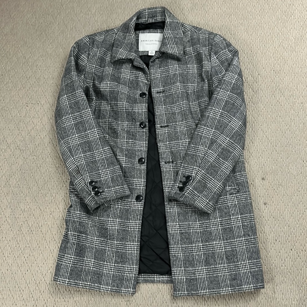 AMERICAN EAGLE twill topcoat